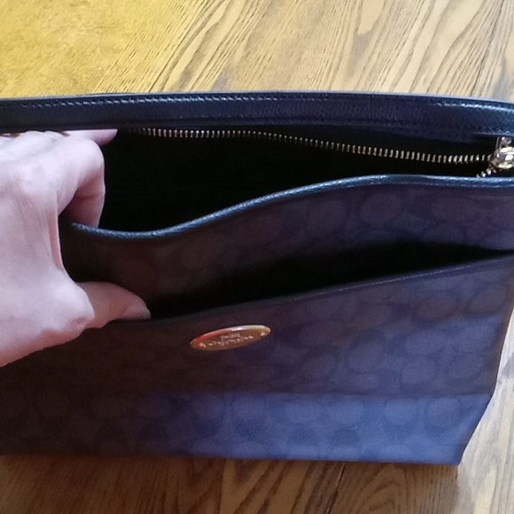 COACH BROWN Purse Handbag New Shoulder Womens - Picture 3 of 10